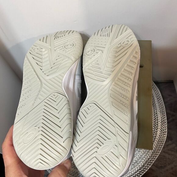 ASICS Gel Challenger 13 Women’s Tennis Shoes Size 11 White/pure Silver NWT - Picture 11 of 16